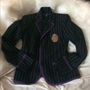 Ralph Lauren | Crested Wool Blazer